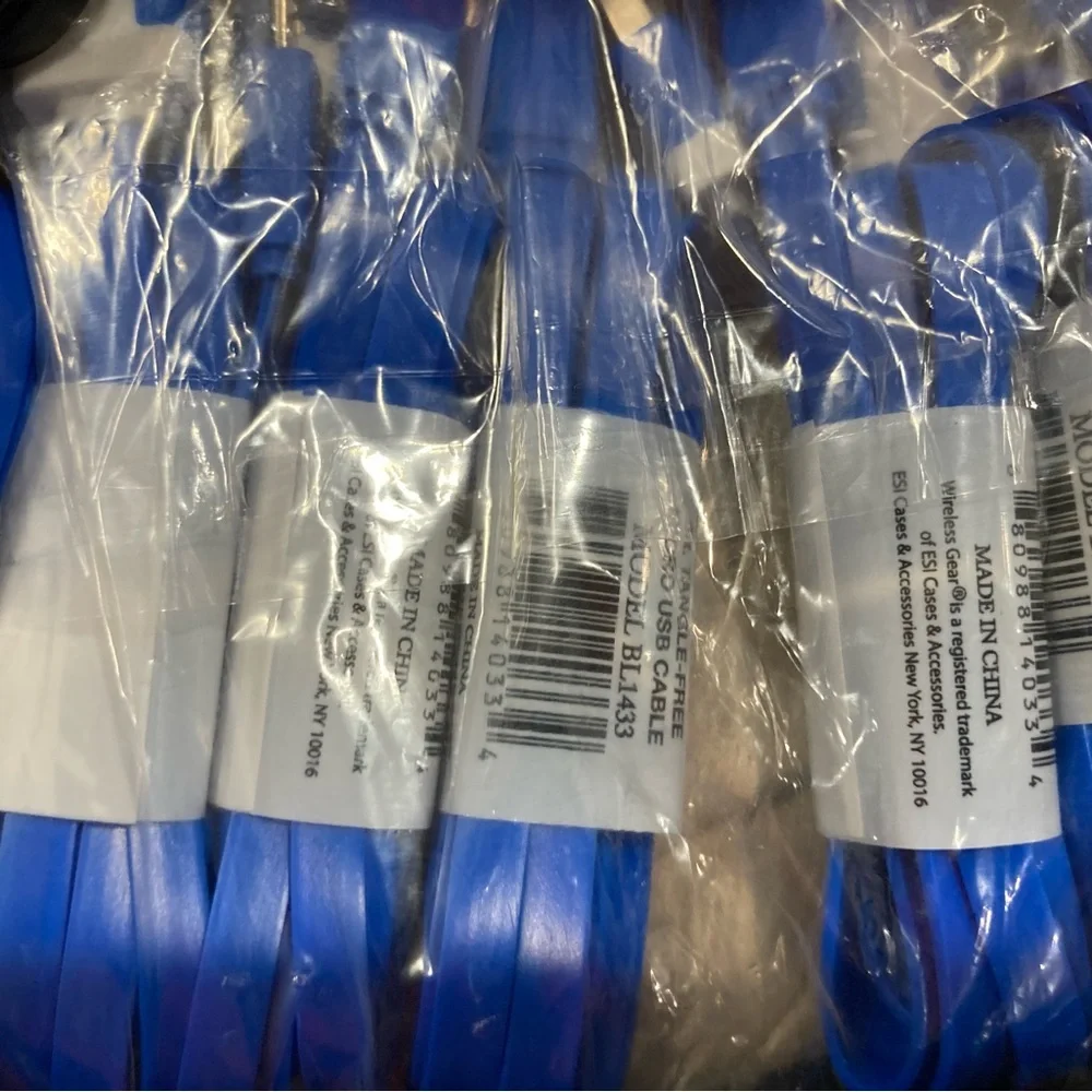 Lot of 28 Wireless Gear 3’ micro USB cables